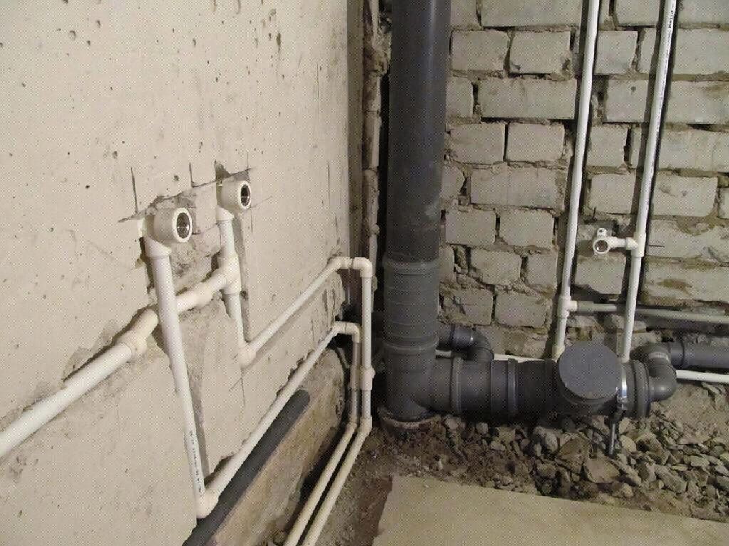 Разводка воды в квартире полипропилен фото